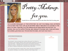 Tablet Screenshot of prettifulmakup.blogspot.com