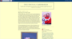 Desktop Screenshot of frugalcardmaker.blogspot.com