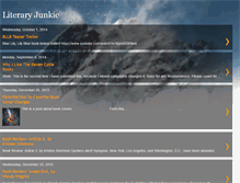 Tablet Screenshot of literaryjunkie.blogspot.com