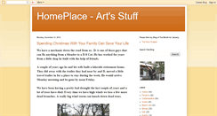 Desktop Screenshot of homeplace-artsstuff.blogspot.com