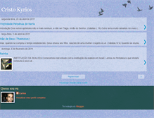 Tablet Screenshot of cristokyrios.blogspot.com