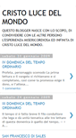 Mobile Screenshot of cristolucedelmondo.blogspot.com