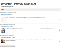 Tablet Screenshot of dibacasekarang.blogspot.com