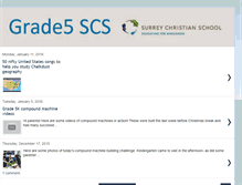 Tablet Screenshot of grade5scs.blogspot.com