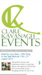 Mobile Screenshot of clarekavanaghevents.blogspot.com