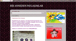 Desktop Screenshot of annesininhobileri.blogspot.com
