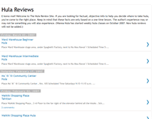 Tablet Screenshot of hulareviews.blogspot.com