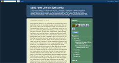 Desktop Screenshot of farmlifeinsouthafrica.blogspot.com