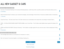 Tablet Screenshot of new-gadget-cars.blogspot.com