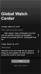 Mobile Screenshot of globalwatchcenter.blogspot.com
