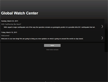Tablet Screenshot of globalwatchcenter.blogspot.com