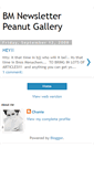 Mobile Screenshot of bmnewsletterpeanutgallery.blogspot.com
