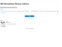 Tablet Screenshot of bmnewsletterpeanutgallery.blogspot.com