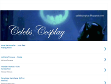 Tablet Screenshot of celebscosplay.blogspot.com