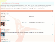 Tablet Screenshot of littlemormonmommy.blogspot.com