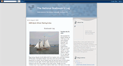 Desktop Screenshot of nationalboatswainslog.blogspot.com