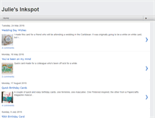Tablet Screenshot of juliesinkspot.blogspot.com
