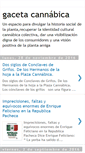 Mobile Screenshot of gacetacannabica.blogspot.com