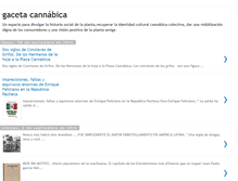 Tablet Screenshot of gacetacannabica.blogspot.com