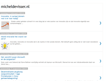 Tablet Screenshot of micheldevisser.blogspot.com