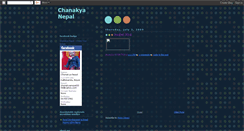 Desktop Screenshot of nepalchanakya.blogspot.com