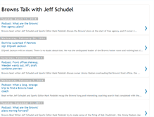 Tablet Screenshot of brownstalkwithjeffschudel.blogspot.com