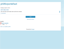 Tablet Screenshot of philtforpontefract.blogspot.com