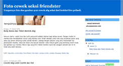 Desktop Screenshot of cewekseksi-fs.blogspot.com
