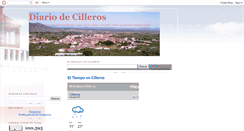 Desktop Screenshot of diariodecilleros.blogspot.com
