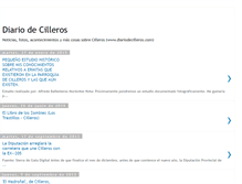 Tablet Screenshot of diariodecilleros.blogspot.com