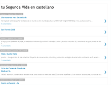 Tablet Screenshot of infosegundavida.blogspot.com