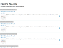 Tablet Screenshot of housing-analysis.blogspot.com