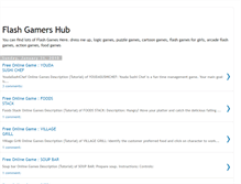 Tablet Screenshot of flashhub.blogspot.com