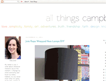 Tablet Screenshot of allthingscampbell.blogspot.com