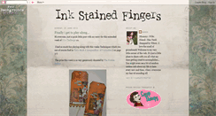 Desktop Screenshot of inkstained-fingers.blogspot.com