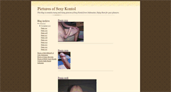 Desktop Screenshot of pose-kontol.blogspot.com