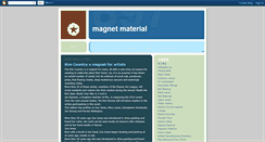 Desktop Screenshot of magnet-material.blogspot.com