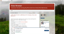 Desktop Screenshot of edozbrowseronline.blogspot.com