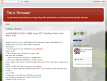 Tablet Screenshot of edozbrowseronline.blogspot.com