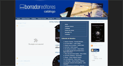 Desktop Screenshot of borrador-catalogo.blogspot.com