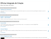 Tablet Screenshot of oficinaintegrarte.blogspot.com