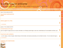 Tablet Screenshot of contaminandocolombia.blogspot.com