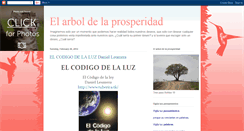 Desktop Screenshot of elarboldelaprosperidad.blogspot.com