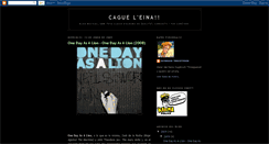 Desktop Screenshot of cagueleina.blogspot.com