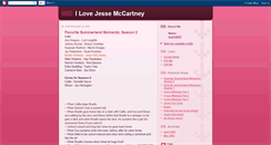 Desktop Screenshot of jessemccartneycrzy.blogspot.com