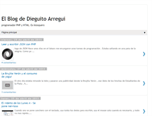 Tablet Screenshot of diegoarregui.blogspot.com