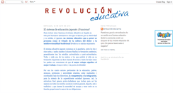 Desktop Screenshot of la-revolucion-educativa.blogspot.com