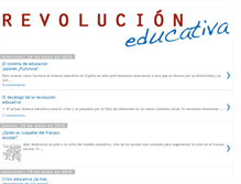 Tablet Screenshot of la-revolucion-educativa.blogspot.com