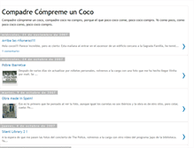 Tablet Screenshot of compadrecompremeuncoco.blogspot.com