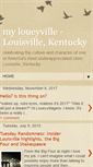 Mobile Screenshot of loueyville.blogspot.com